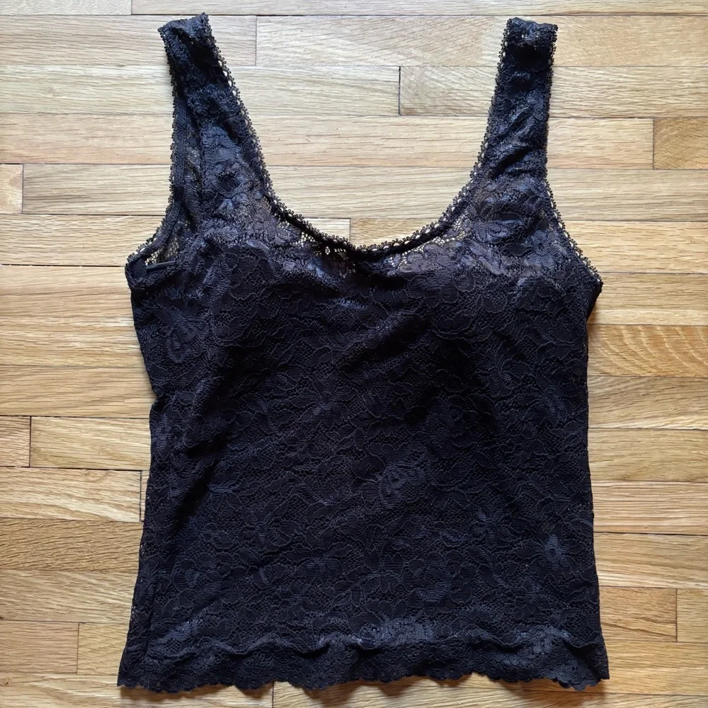 Victoria's Secret Sexy Little Things Y2K Black Underwire Cami Lace Lingerie 34C - Picture 4 of 8